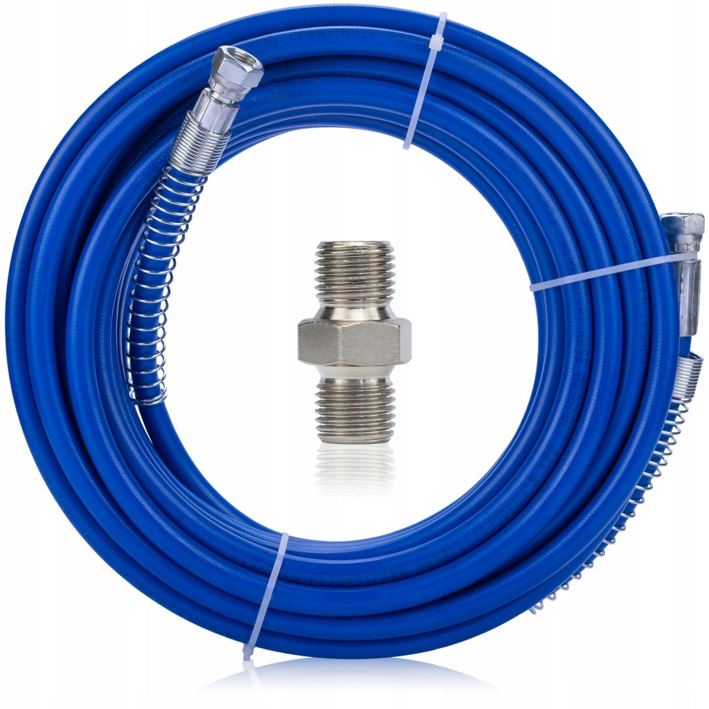 Tubo Alta Pressione 15m con Raccordo 1/4" – Compatibile con Graco Wagner | Pressione Max 228 Bar