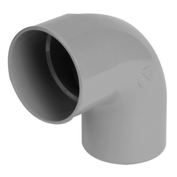 CURVA 87  ° INCOLLAGGIO MASCHIO FEMMINA IN PVC -  EE ¸ 32  - NIC