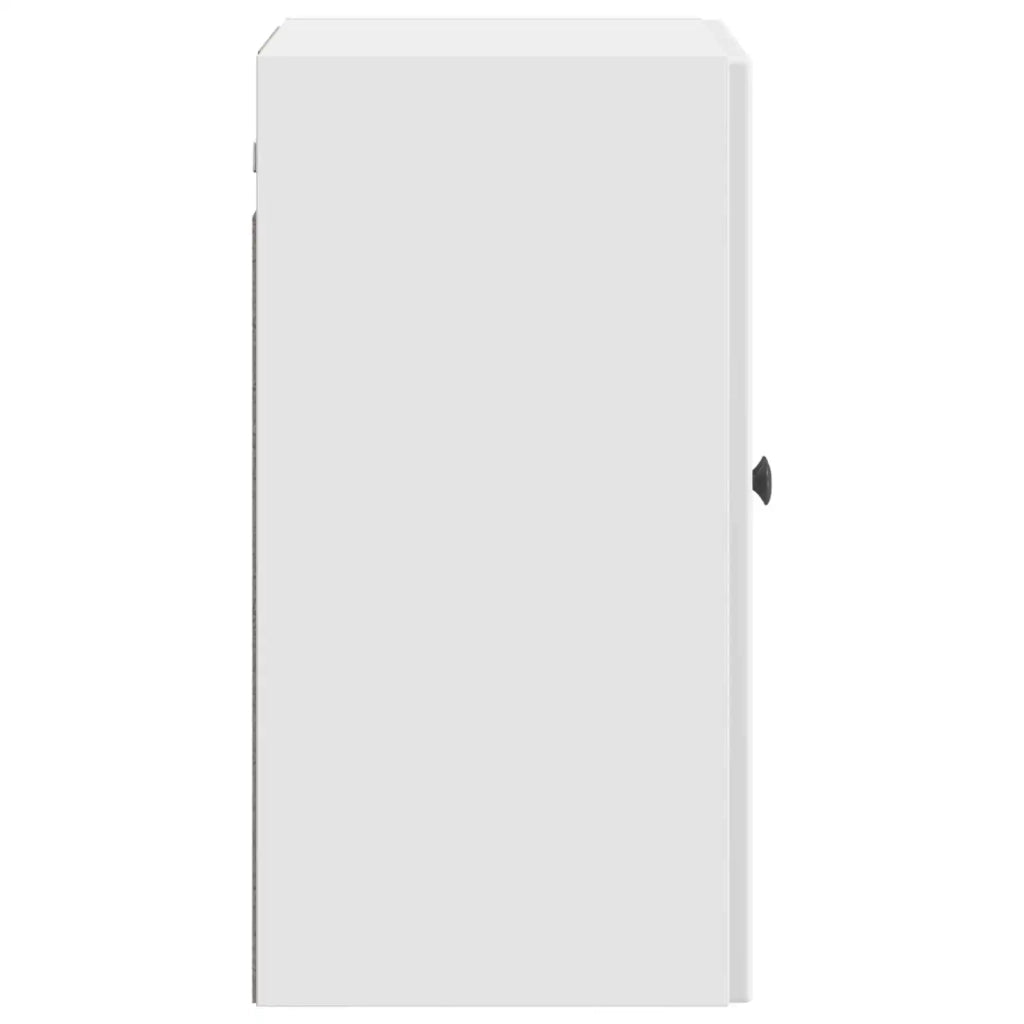 Mobiletto a muro Bianco Lucido 59 x 31 x 60 cm