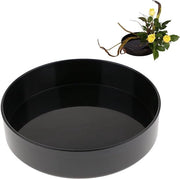 Vaso di Fiori Ronde Forma - Vaso Ikebana - Plastica - 28cm - Attrezzo per Fiori - Stile Tradizionale - Versatilità