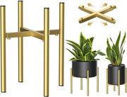 Supporto per piante - Regolabile per piante di 8-12" (vaso non incluso) Supporto stabile e stile per decorazione di piante indoor ed esterno