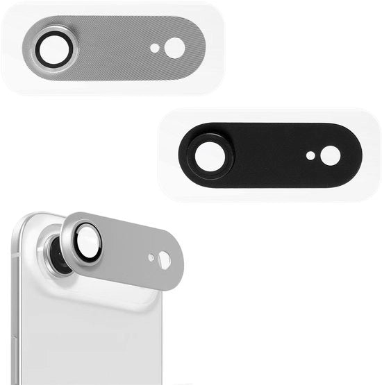 Protezione per fotocamera in alluminio leggero - resistente all'abrasione - impermeabile - compatibile con iPhone 17 Air - protezione per lenti