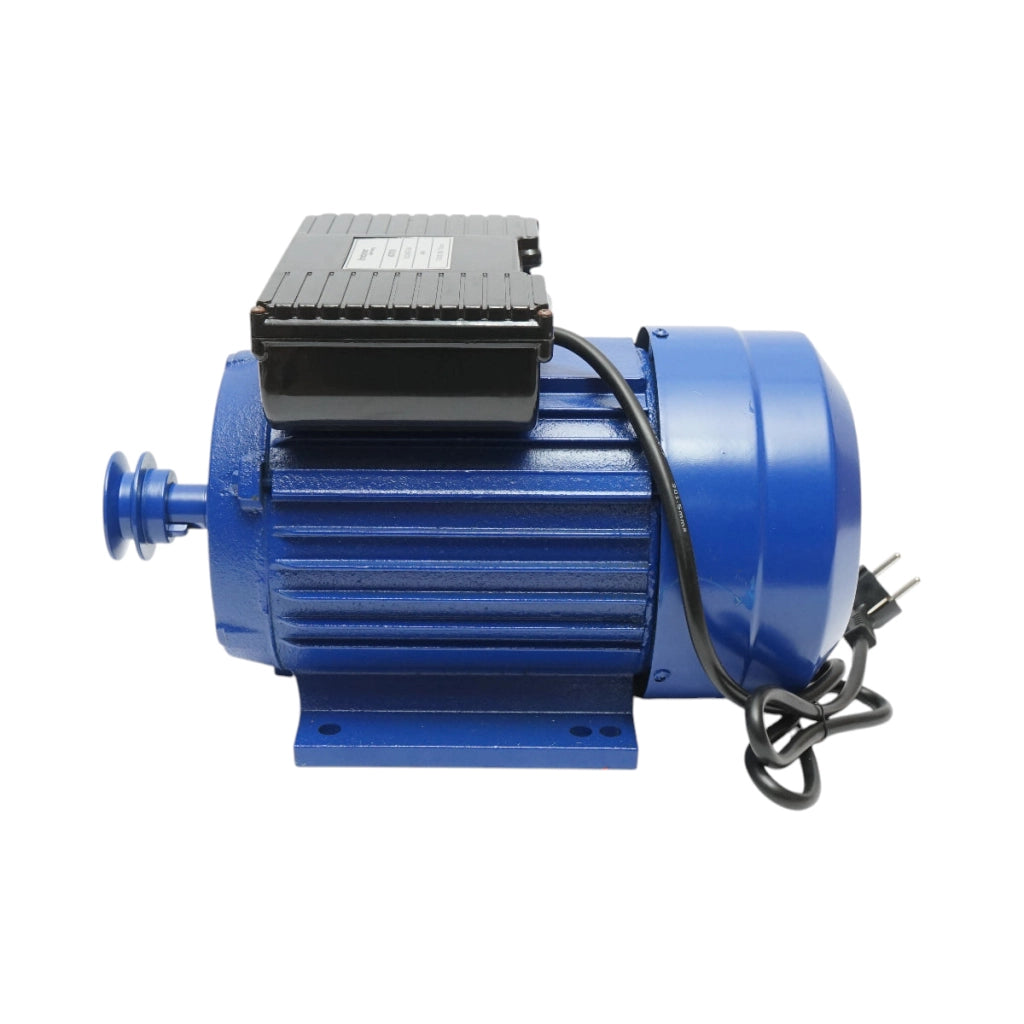 Motore elettrico monofase 4KW, 220V con protezione termica, statore 160x110mm Breckner Germany