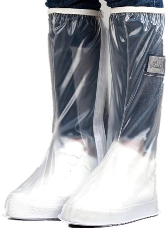 Regolabile - Impermeabile - Copertura per Scarpe Riciclabile - Alta Caviglia - Antiscivolo - Respirante - Comodo e Spazioso