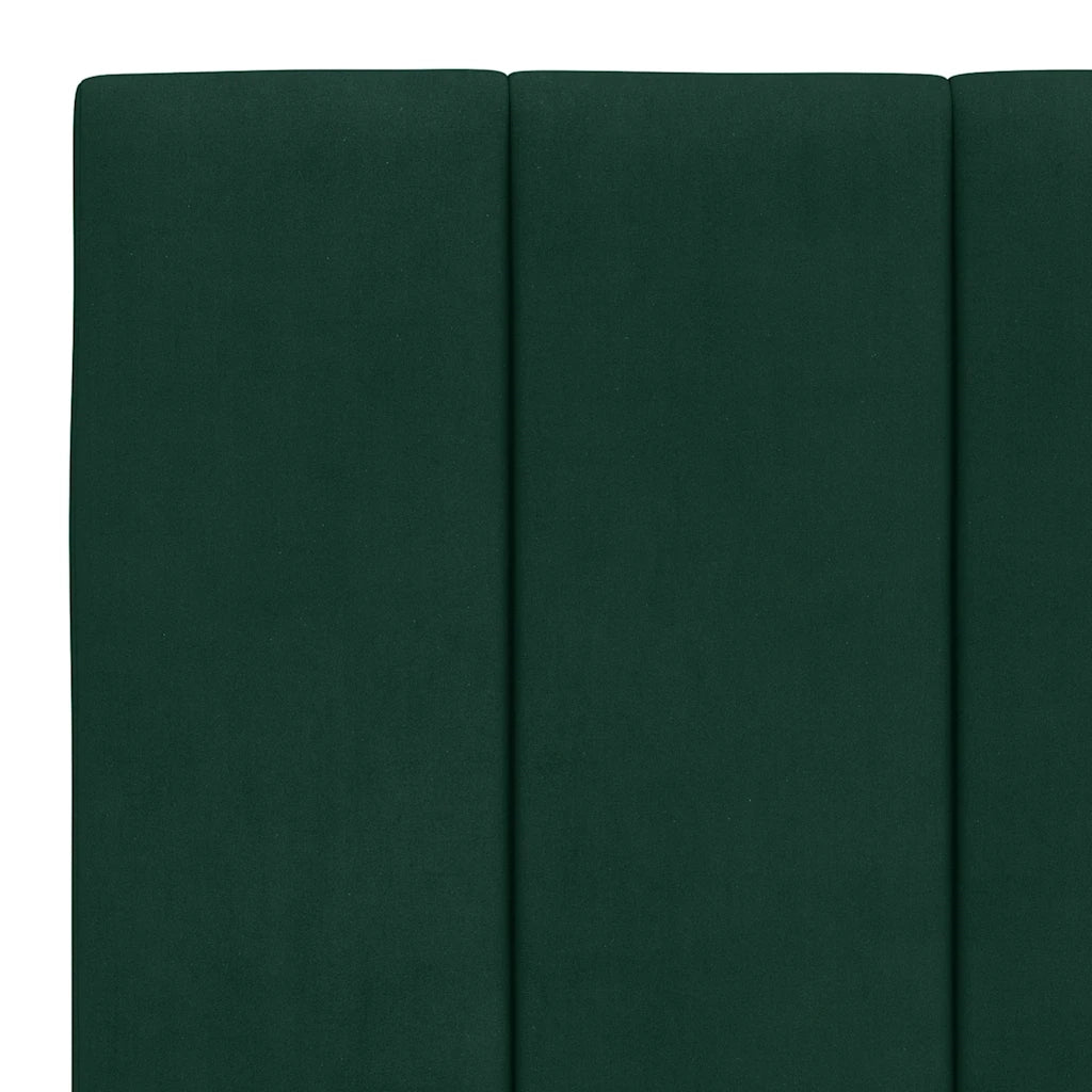Cuscino Testiera Hanko Verde Scuro 180 cm in Velluto CFW1802986