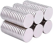 100 pezzi di magneti neodimio, mini magneti 8 x 1 mm, forti, rotondi e piccoli, adatti per frigoriferi, attrezzi per fai da te, foto, whiteboard, cartelle