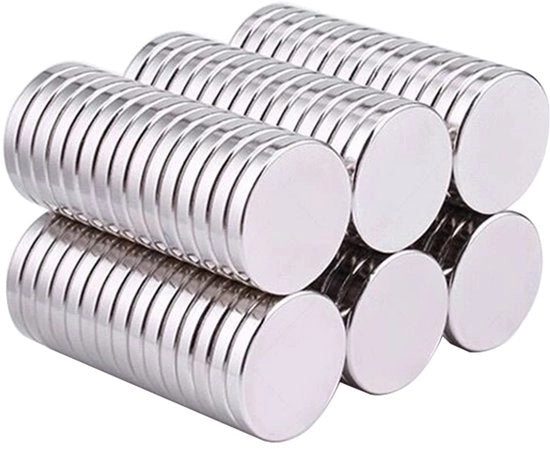 100 pezzi di magneti neodimio, mini magneti 8 x 1 mm, forti, rotondi e piccoli, adatti per frigoriferi, attrezzi per fai da te, foto, whiteboard, cartelle