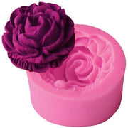 Forma di torta a forma di rosa 3D - Muffiniera in silicone - Fondant maleabile - Crea caramelle/chocolate - Riciclabile - Antiscivolo - Muffiniera