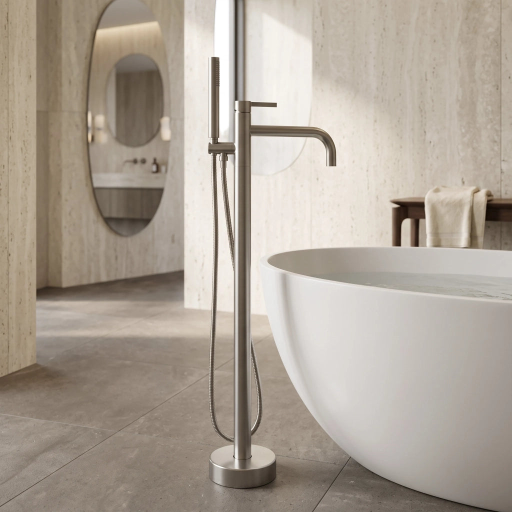 Rubinetto Indipendente Rea Foster Brush Nickel