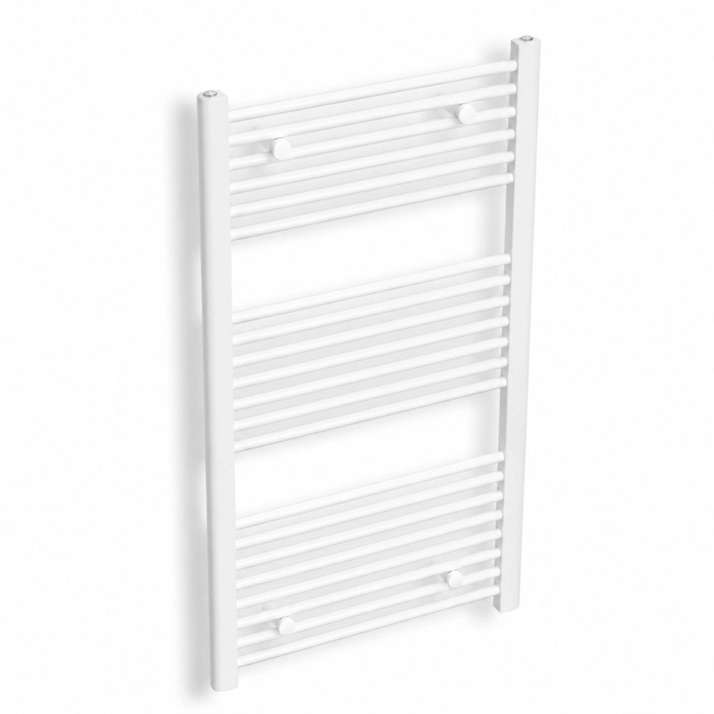 Termoarredo bianco in acciaio scaldasalviette per bagno elegante *** misure h1200xl500xi450 23 tubi, pezzi 1
