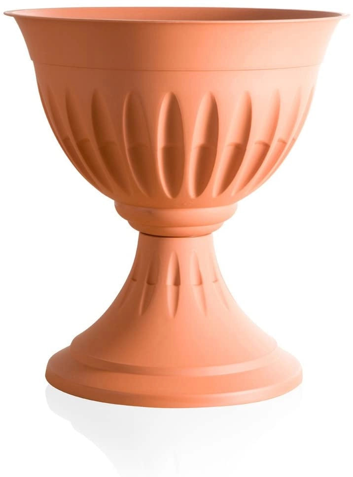 BAMA VASO A CALICE ALBA ROTONDO D.33 X 35H CM COLORE TERRACOTTA