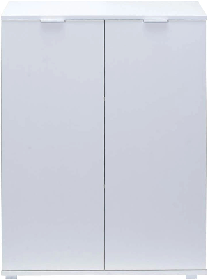 Deuba Armadietto cassapanca 71 x 101 x 35 cm, credenza per Camera da Letto, Cucina, Bagno, Bianco