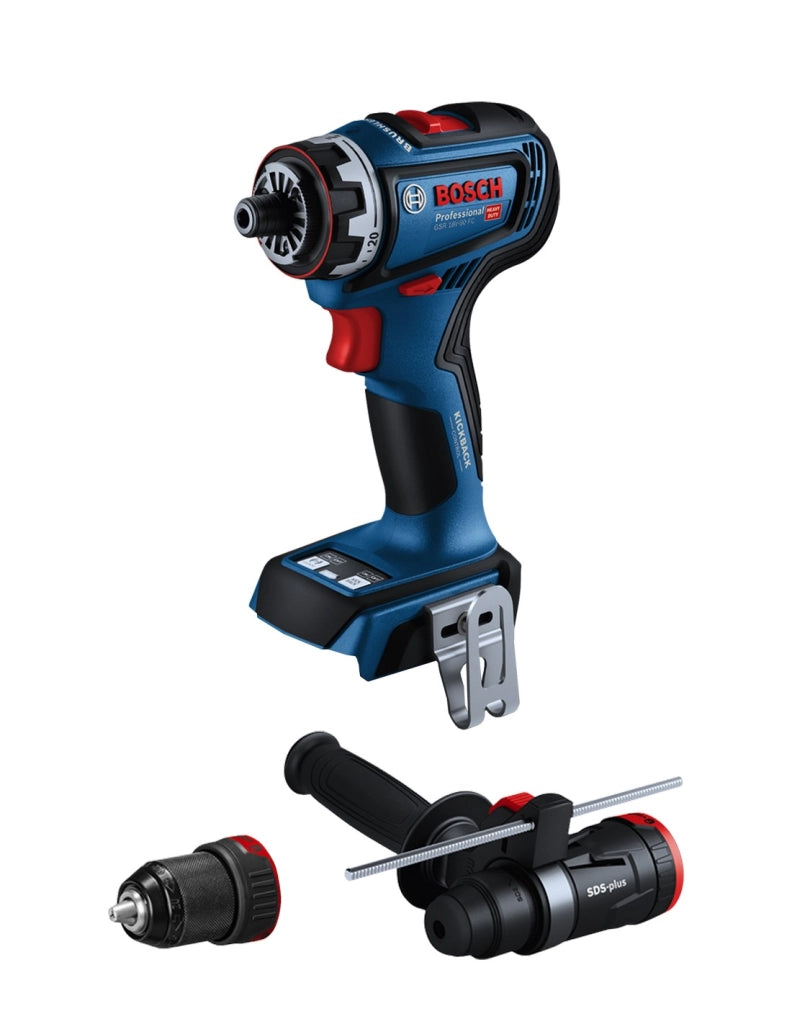Trapano Avvitatore BOSCH GSR 18V-90 FC (2 x 4,0 Ah ProCORE + GAL18V-40 + L-Boxx 136 + 2 teste)