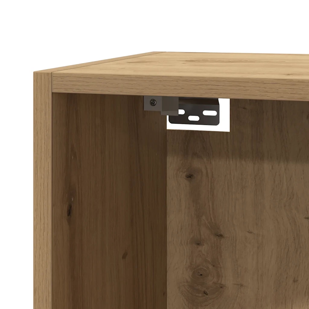 vidaXL Mobile TV Rovere Artigianale 30,5x30x110cm in Legno Multistrato