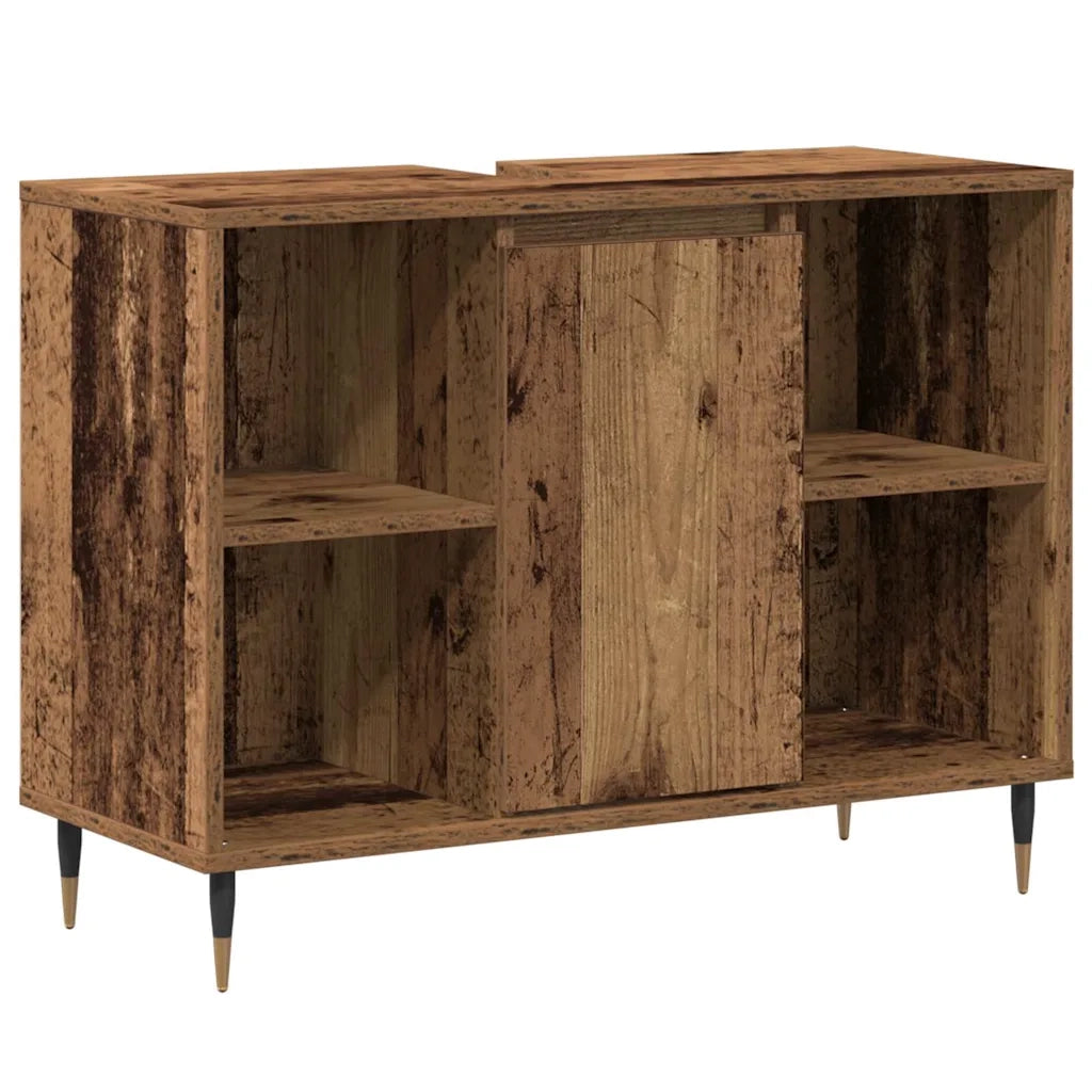Mobile da Bagno Legno vecchio 80 x 33 x 60 cm Legno multistrato 873892
