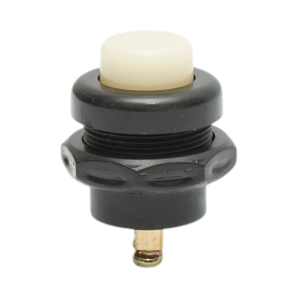 Pulsante di avviamento universale bianco a 2 pin 12V/10A–24V/5A