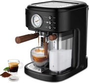 Macchina per caffè 3 in 1 - Incluso schiumatore di latte - Per caffè di lusso