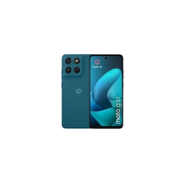 Motorola moto g57 8+256gb 6.72 5g corsair green ds wind3 - 8032325395280