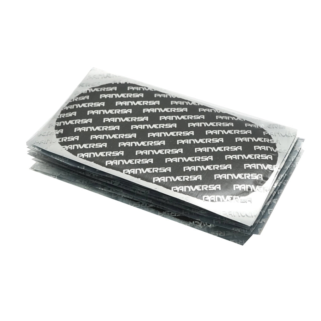 Toppe di vulcanizzazione ovali 76x160mm PP9 per camere d'aria 10 pz/set Panversa