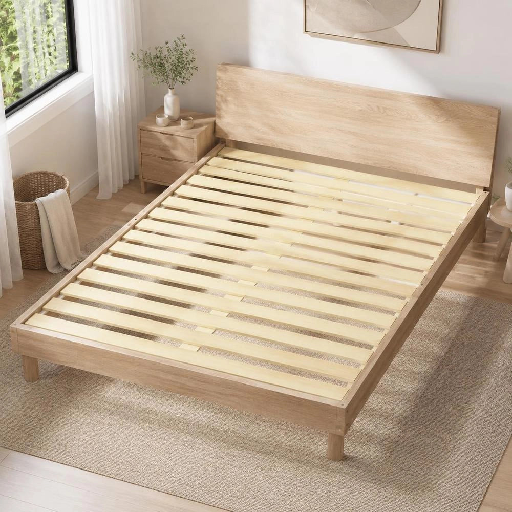Bed Slatted Frame Replacement With 17 Slats 90x200 Cm