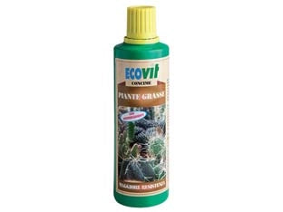 CONCIME LIQUIDO PER PIANTE GRASSE- - gr.500 - 6 pezzi ECOVIT