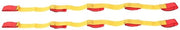 Accessori - Riem Elastico - Portatile - Coordinamento Movimenti - Lavoro di Squadra - Tela Tessuta - 5 Persone 140 x 5 x 1 cm - Gioco di Squadra