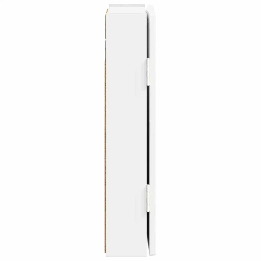 Armadio per Dartboard DELFT Bianco 52,5 x 10,5 x 53,5 cm 897105