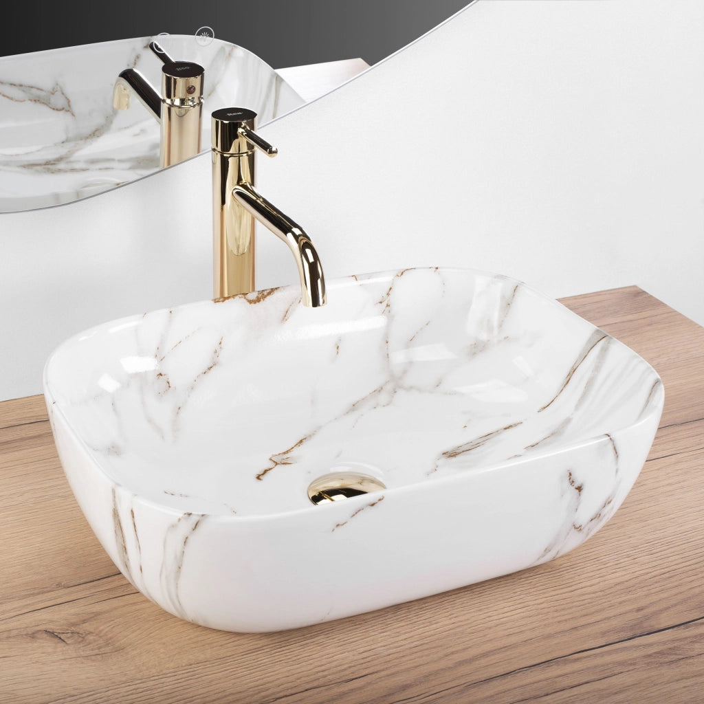 Lavabo Da Appoggio Rea Belinda Aiax Shiny
