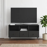 Mobile TV Nero 102 x 34,5 x 50 cm Legno ingegnerizzato 895596