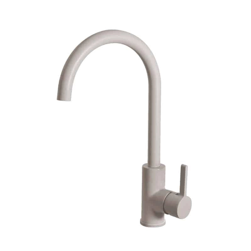 Rubinetto Miscelatore Cucina Quareco monocomando canna alta girevole Avena QMFC04AV