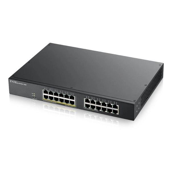 Zyxel gs1900-24ep gestito l2 gigabit ethernet (10/100/1000) supporto power over ethernet (poe) nero - GS1900-24EP-EU0101F