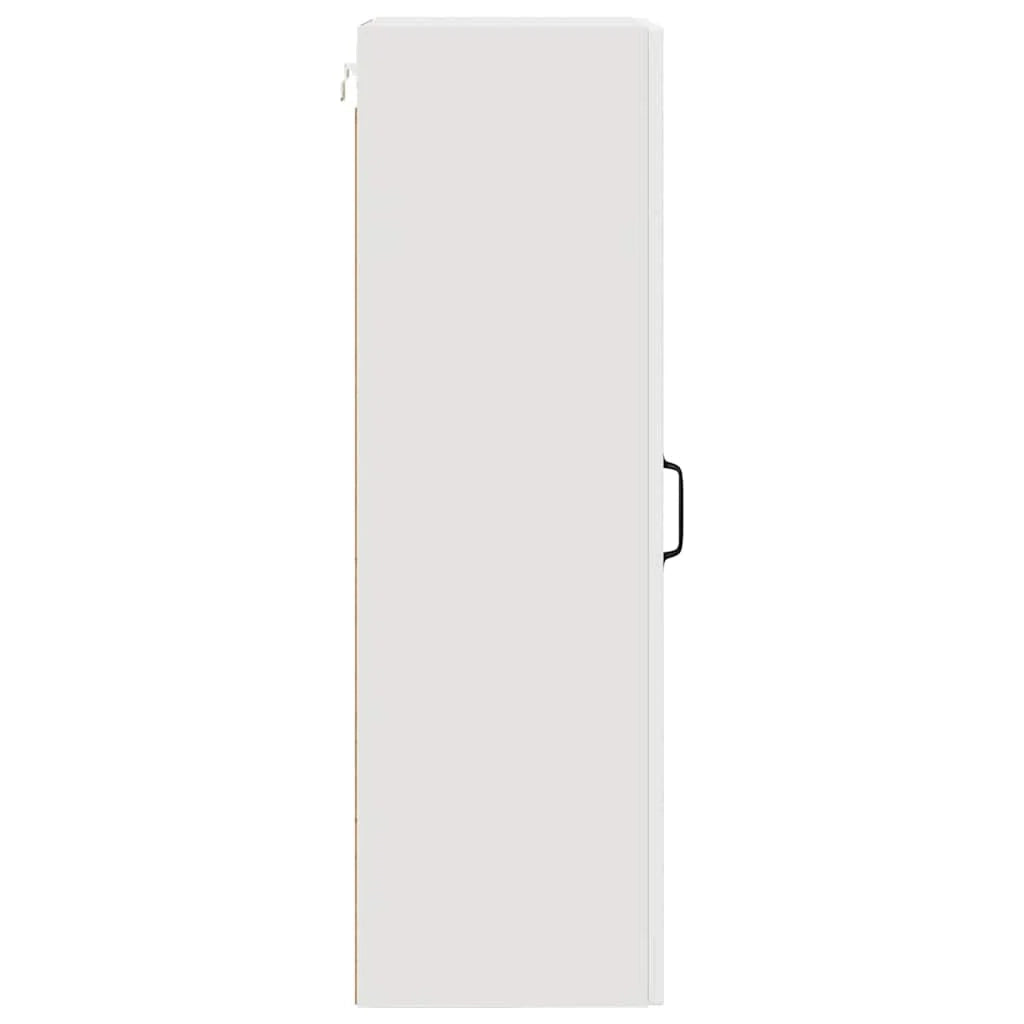 Mobile da cucina rettangolare dal design pulito e moderno dimensioni interne 40 x 31 x 100 cm realizzato in legno composito bianco 02_0053773