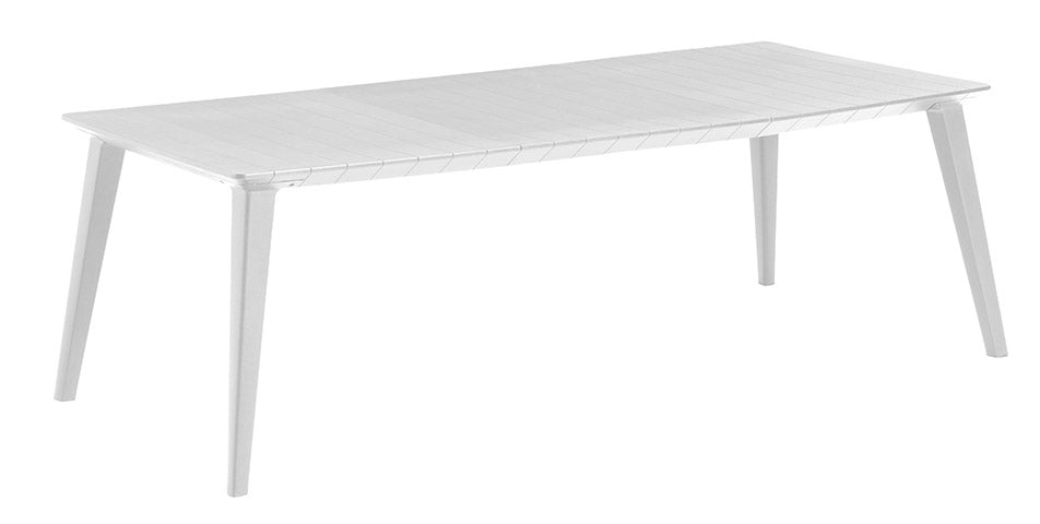 Tavolo da Giardino 235x98x74 cm in Resina Keter Lima 240 Bianco