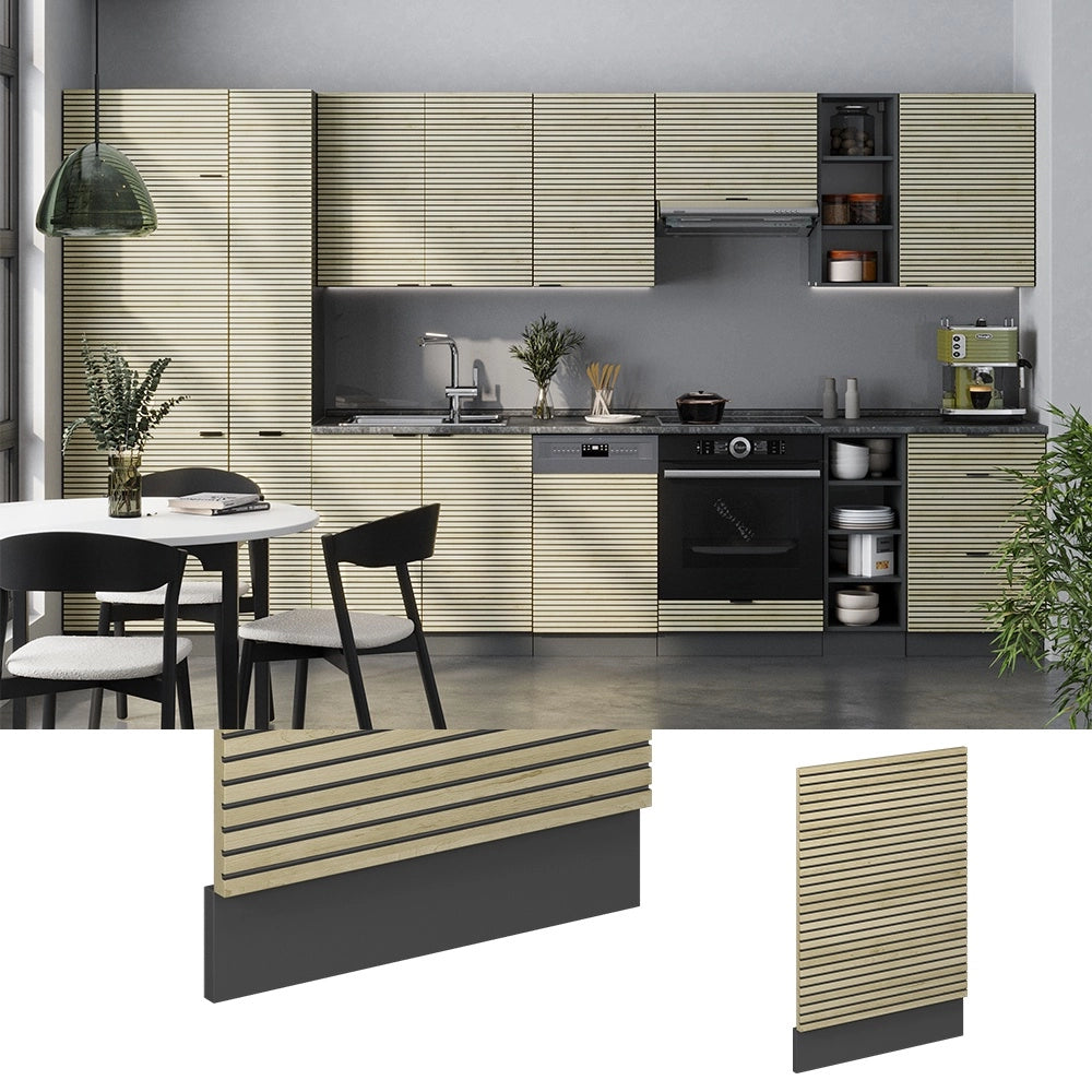Pannello frontale Fame-Line Pannello in quercia/Antracite 45 cm Vicco