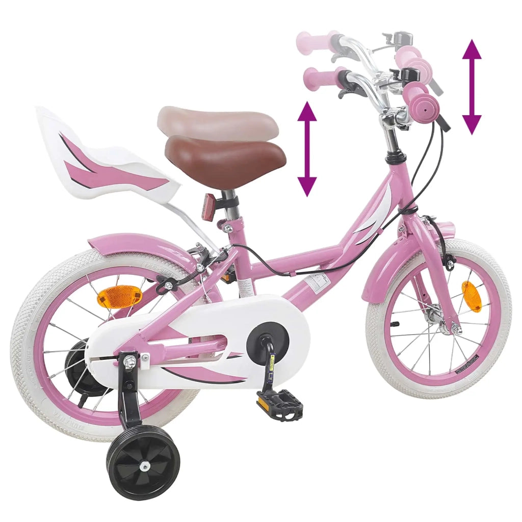 Bicicletta per Bambini 14 Pollici per bambini da 3 a 5 anni