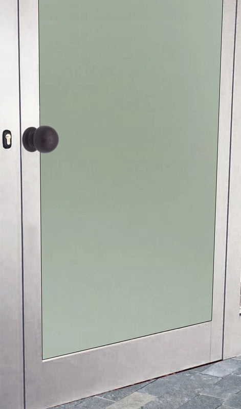 Pomolo fisso per porta SAGUATTI 869/50UAB in alluminio marrone opaco