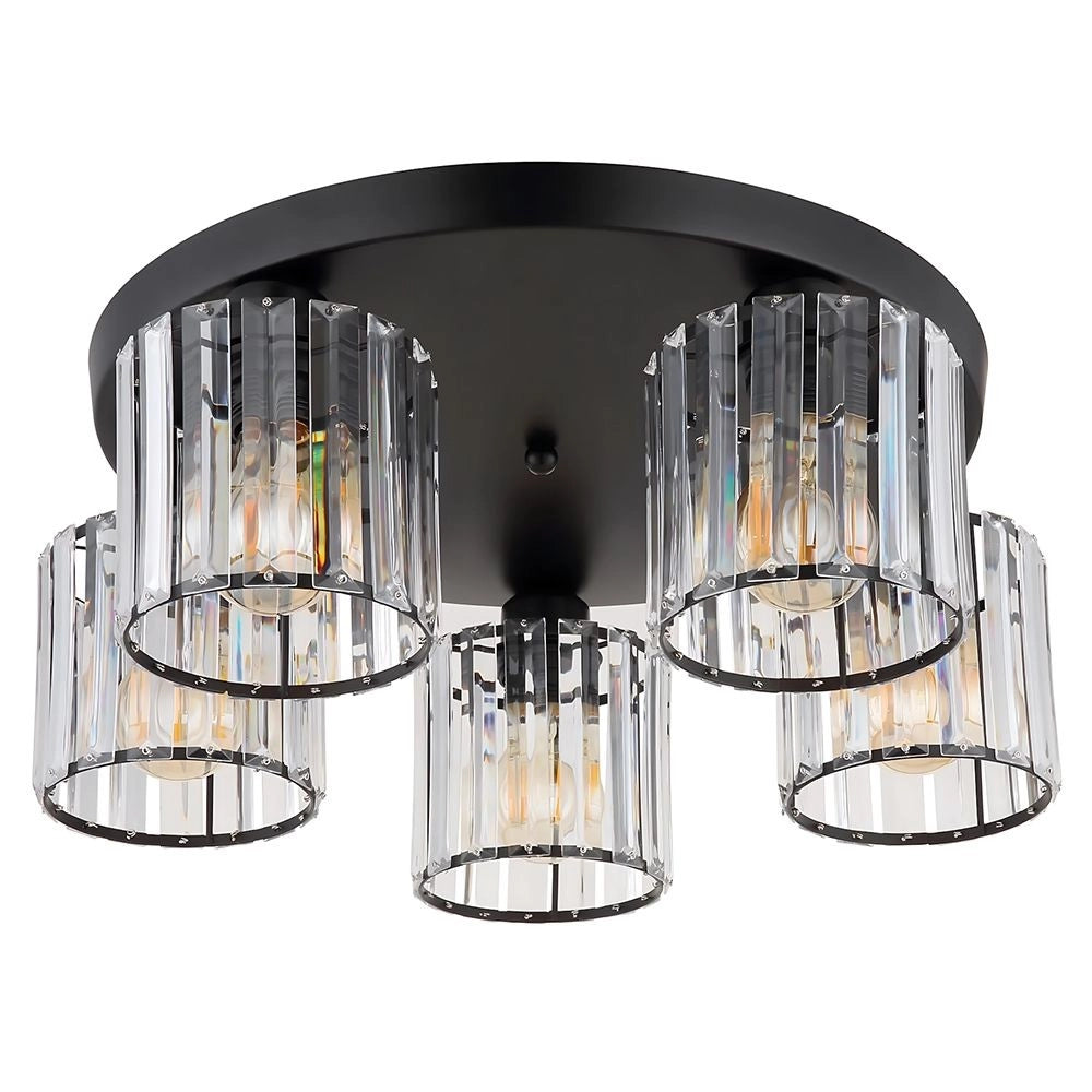 Lampada Da Soffitto Ebt023-5c Black