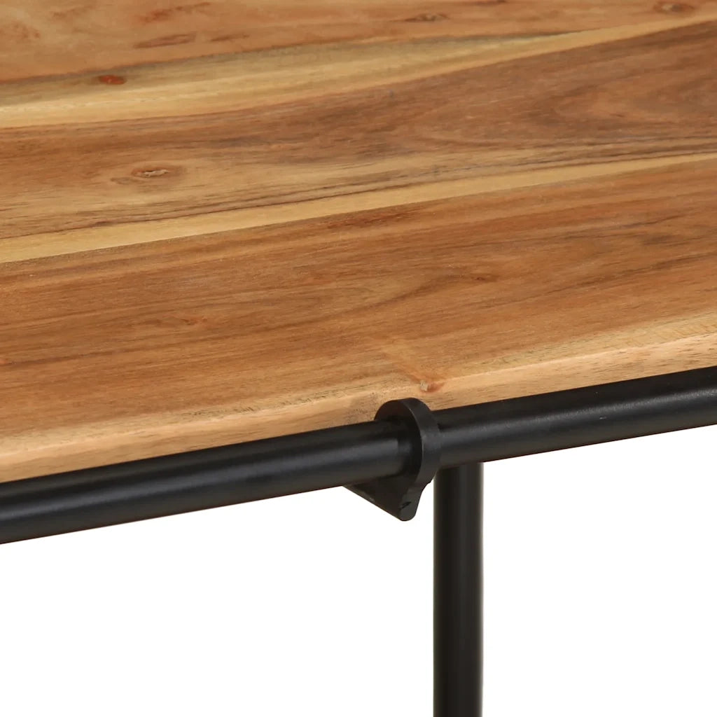 Mobile Porta TV 100x42x40 cm in Legno Massello di Acacia