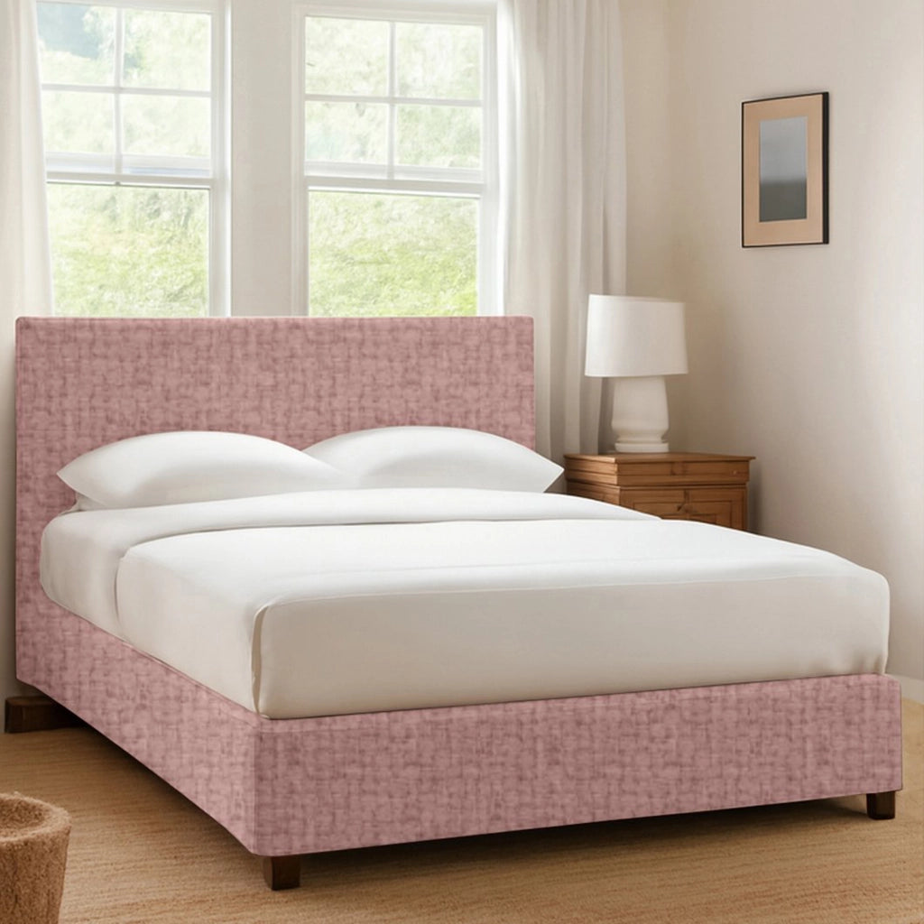 Dagenham, Letto Singolo Sfoderabile Made in Italy, Rosa