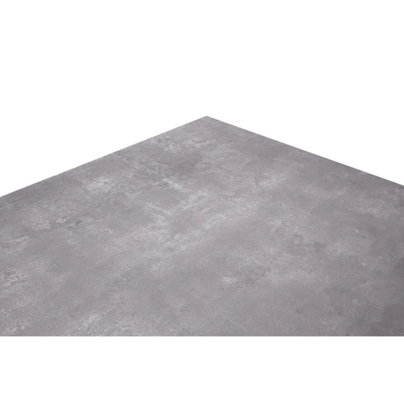 Tavolo Amantea 220x100 Alluminio Bianco Piano Resina Grigio Moia