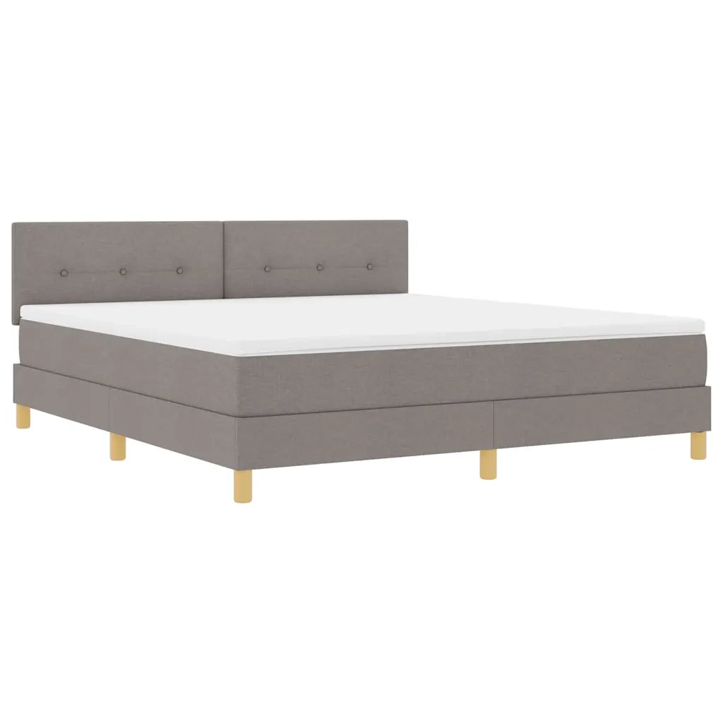 Letto a Sorgente LED con strisce LED Talpa 180 x 200 cm Tessuto 3342461