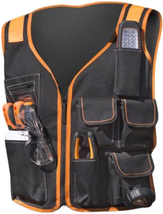 Vestito di lavoro leggero per falegnami – Grande capacità – Solido e pratico – Tasche regolabili