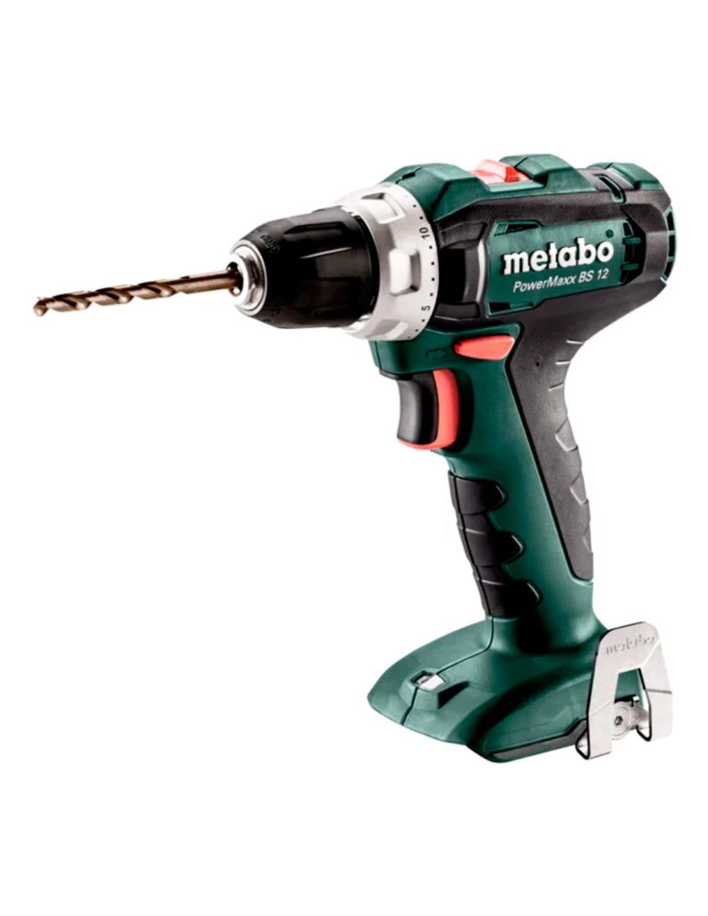 Trapano Avvitatore METABO PowerMaxx BS 12 Set (2 x 2,0 Ah LiHD + SC 36 + Accesorios + Valigetta)
