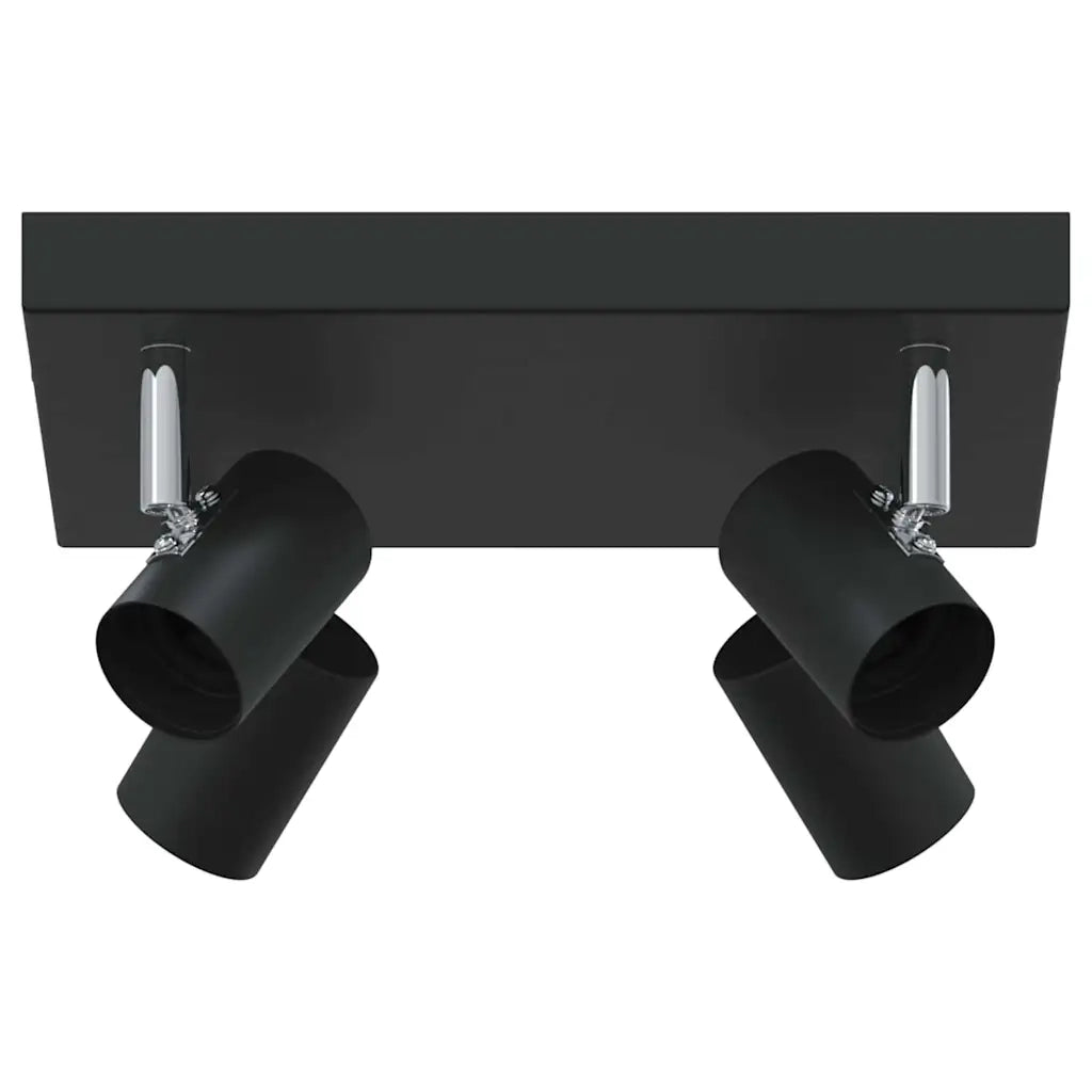 Faretto da soffitto Nero 26,5 x 26 x 11,5 cm Metallo CFW8058350