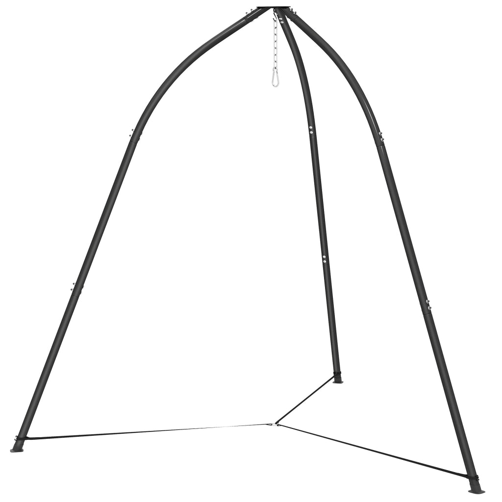 Supporto Sedia Sospesa ¨C zephmum ¨C Triangolare Base Stabile Regolabile 150 kg Nero