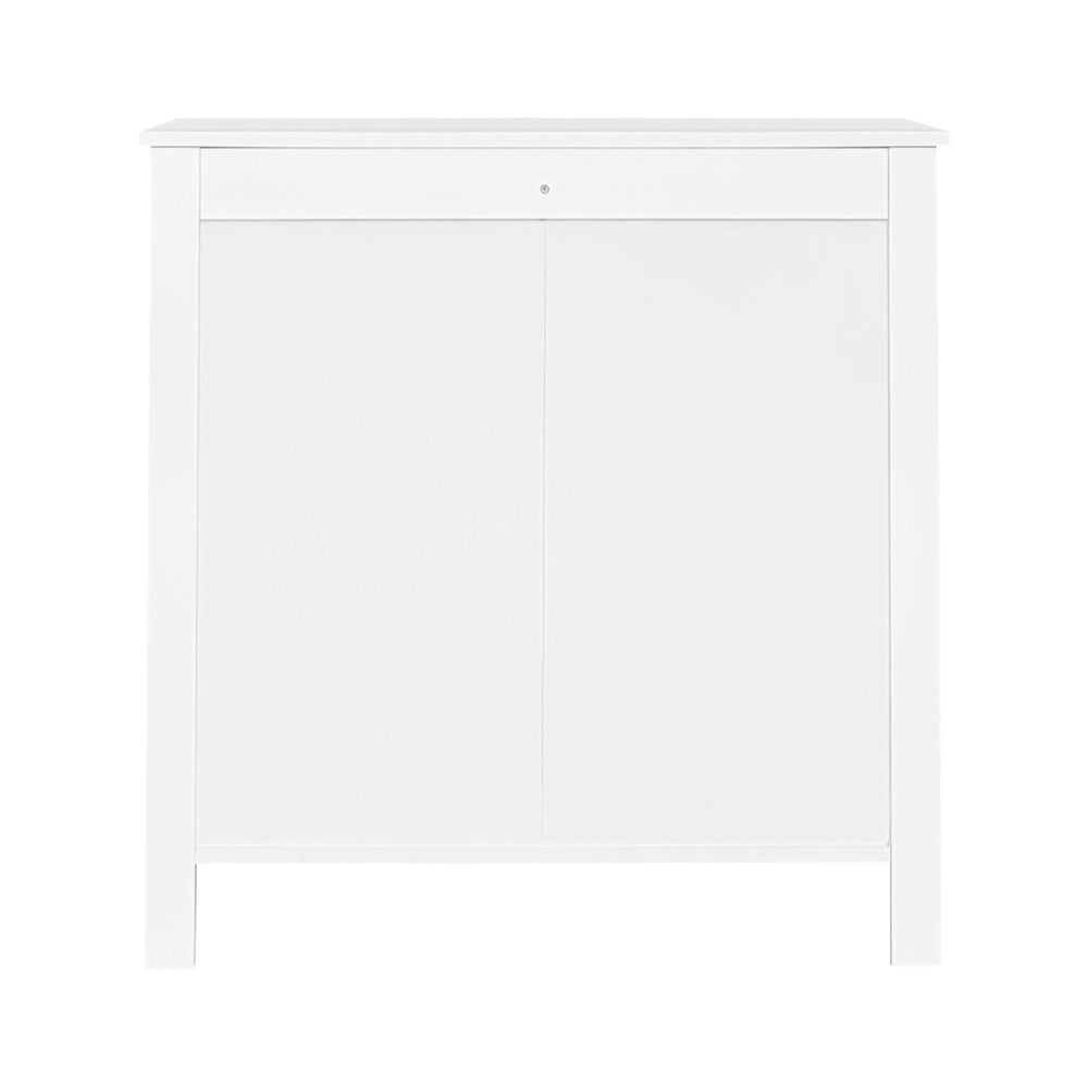 Cassettiera con Ante Speciali e Maniglie Dorate ¨C MINIMAL ¨C Com¨° Consolle Soggiorno