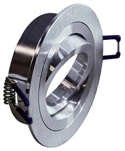 Faretto Incasso Toy Orientabile Tondo Alluminio Alluminio Satinato 1 Luce Gu10