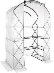 Serra in Polietilene 145 x 71 x 203 cm per Giardino Balcone e Giardino