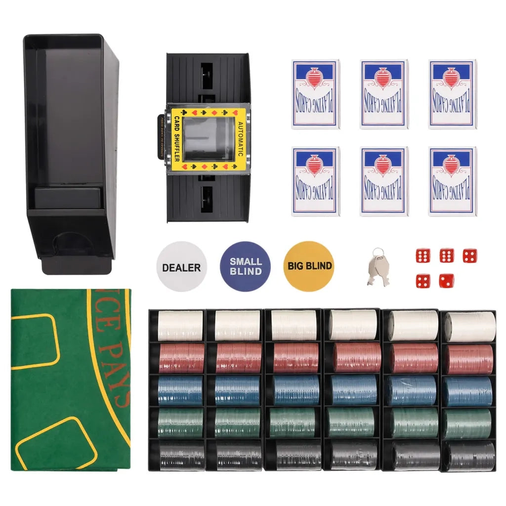 Set di Fiches da Poker 600 pz 4 g CFW7703261