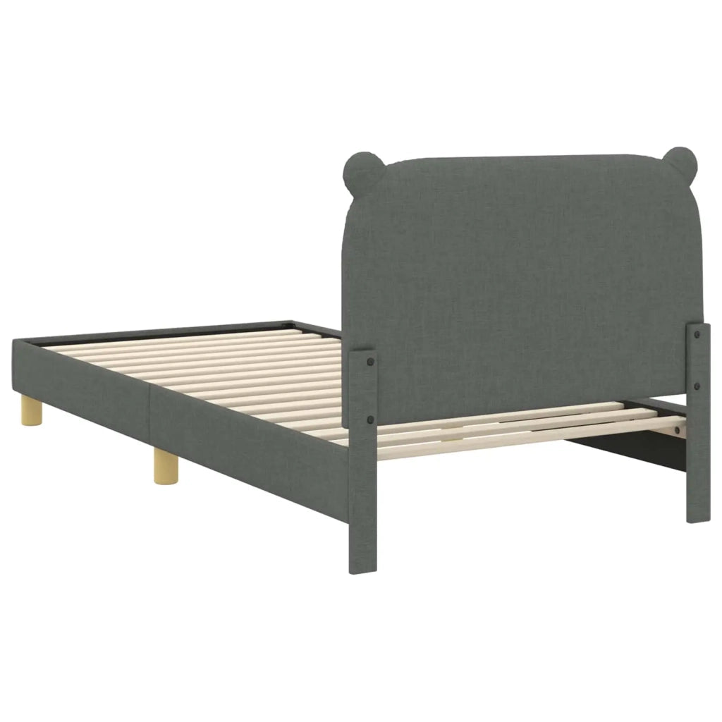 Struttura letto bambini con testata Grigio scuro 90 x 190 cm 42011220